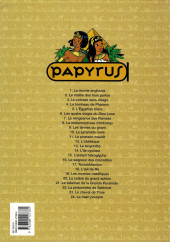 Verso de Papyrus -18a2001- L'œil de Rê