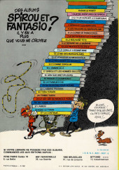Verso de Spirou et Fantasio -5c1980- Les voleurs du Marsupilami