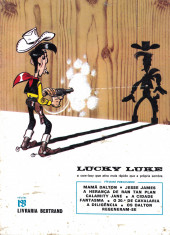 Verso de Lucky Luke (en portugais - divers éditeurs) -26- Os Dalton regeneram-se