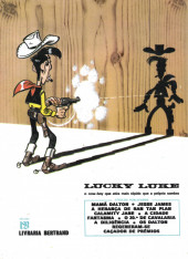 Verso de Lucky Luke (en portugais - divers éditeurs) -39- Caçador de prémios
