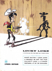 Verso de Lucky Luke (en portugais - divers éditeurs) -27- O 20º de Cavalaria