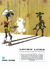 Verso de Lucky Luke (en portugais - divers éditeurs) -24- A caravana