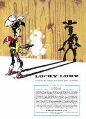 Verso de Lucky Luke (en portugais - divers éditeurs) -58- O alibi