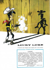 Verso de Lucky Luke (en portugais - divers éditeurs) -29- Arame farpado na pradaria