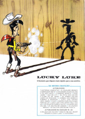 Verso de Lucky Luke (en portugais - divers éditeurs) -10- Alerta aos Pés Azuis