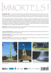Verso de Immortels ! - Les 50 Otages. Nantes et Châteaubriant