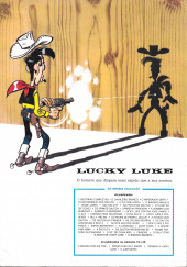 Verso de Lucky Luke (en portugais - divers éditeurs) -18- À sombra dos Derricks