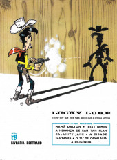 Verso de Lucky Luke (en portugais - divers éditeurs) -32- A diligência