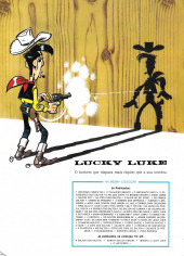 Verso de Lucky Luke (en portugais - divers éditeurs) -17- Na pista dos Dalton