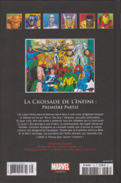Verso de Marvel Comics : La collection (Hachette) -178155- La Croisade de l'Infini : Première Partie
