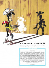 Verso de Lucky Luke (en portugais - divers éditeurs) -41a1990- A herança de Rantanplan