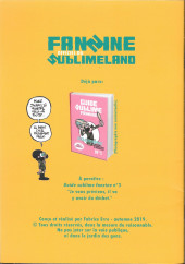 Verso de Guide Sublime -2HS- Guide sublime fanzine 2