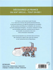 Verso de L'histoire de France en BD (Joly/Heitz) - La révolution industrielle