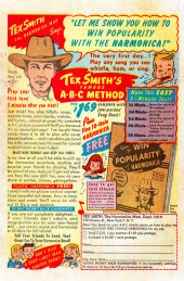 Verso de Cowboy romances (1949) -1- The Outlaw and the Lady!