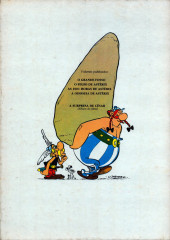 Verso de Astérix (en portugais) -25a1988- O grande fosso