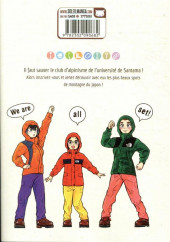 Verso de L'appel des montagnes -1- Tome 1