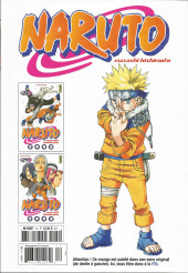 Verso de Naruto (Hachette) -12- L'intégrale - Tome 12