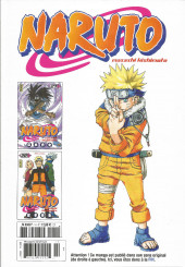 Verso de Naruto (Hachette) -14- L'intégrale - Tome 14