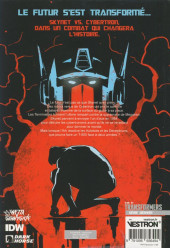 Verso de Transformers vs. The Terminator