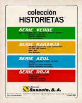 Verso de Historietas. Serie Roja -2- Pulgarcito