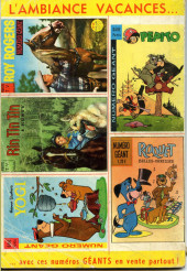 Verso de Tom & Jerry (Magazine) (1e Série - Numéro géant) -31- Chatouilleurs et Cie