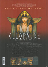 Verso de Les reines de sang - Cléopâtre, la Reine fatale -4- Volume 4