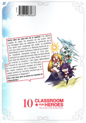 Verso de Classroom for heroes - The return of the former brave -10- Tome 10