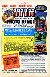 Verso de Gunsmoke Western (Atlas Comics - 1957) -65- Guns Talk in Tombstone!