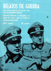 Verso de Hazañas del Oeste (Toray - 1962) -10- Número 10