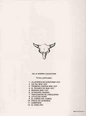 Verso de Mac Coy (en espagnol) -9- El cañón del diablo