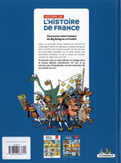 Verso de Histoire de l'Histoire de France -1a2021- Du Big Bang à Louis XIV