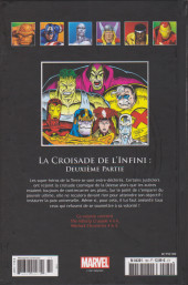 Verso de Marvel Comics : La collection (Hachette) -180156- La Croisade de l'Infini : Deuxième Partie
