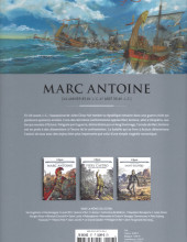 Verso de Les grands Personnages de l'Histoire en bandes dessinées -57- Marc Antoine