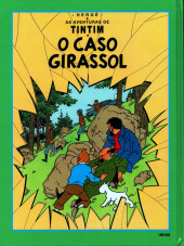 Verso de Tintim (As aventuras de) (Álbum duplo) - O ceptro de Ottokar - O caso Girassol