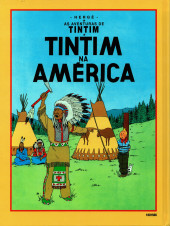 Verso de Tintim (As aventuras de) (Álbum duplo) - Tintim no Congo - Tintim na América