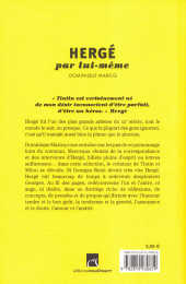 Verso de (AUT) Hergé -181b2020- Hergé par lui-même