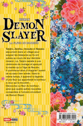 Verso de Demon Slayer - Kimetsu no yaiba -Roman1- La fleur du bonheur