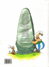 Verso de Astérix (hors série) (en portugais) -C04'2003- Astérix conquista a América - O álbum do filme