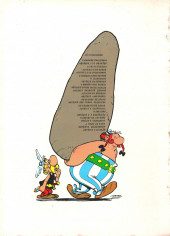 Verso de Astérix (en portugais) -20a1989- Astérix na Córsega