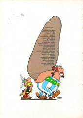 Verso de Astérix (en portugais) -16a1990- Astérix entre os Helvécios