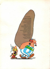 Verso de Astérix (en portugais) -12a1989- Astérix nos Jogos Olímpicos