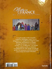Verso de Histoire de France en bande dessinée -9- Louis le Pieux l'empire d'Occident menacé 814-840