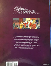 Verso de Histoire de France en bande dessinée -38- La Restauration les fondements de la France contemporaine 1815-1830