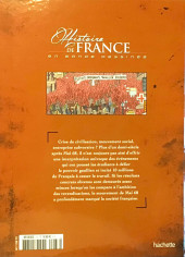 Verso de Histoire de France en bande dessinée -59- Mai-Juin 68 le temps des contestations 1968