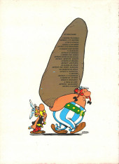Verso de Astérix (en portugais) -18a1981- Os louros de César
