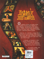 Verso de Astérix (hors série) (en portugais) -C07- Astérix nos Jogos Olímpicos - O álbum do filme