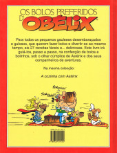 Verso de Astérix (Outros) - Os bolos preferidos de Obélix para pequenos gauleses desembaraçados e gulosos