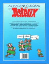 Verso de Astérix (Outros) - As viagens gulosas d'Astérix - 27 receitas para pequenos gauleses desembaraçados