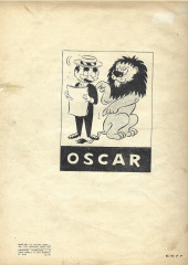 Verso de Oscar (Les Aventures d') - Les aventures d'Oscar