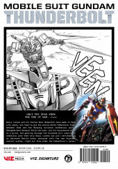 Verso de Mobile Suit Gundam - Thunderbolt -16- Tome 16